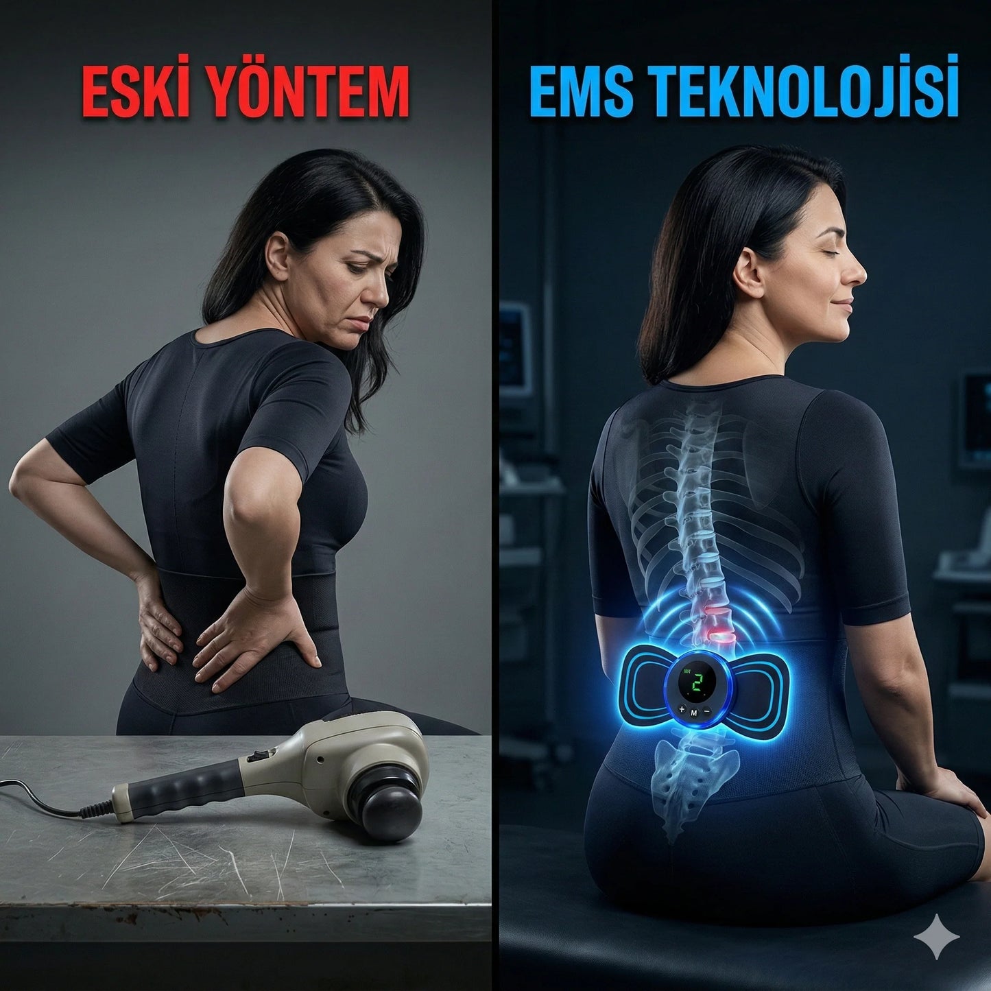 Fizolab® Ağrı Giderici EMS Masaj Aleti
